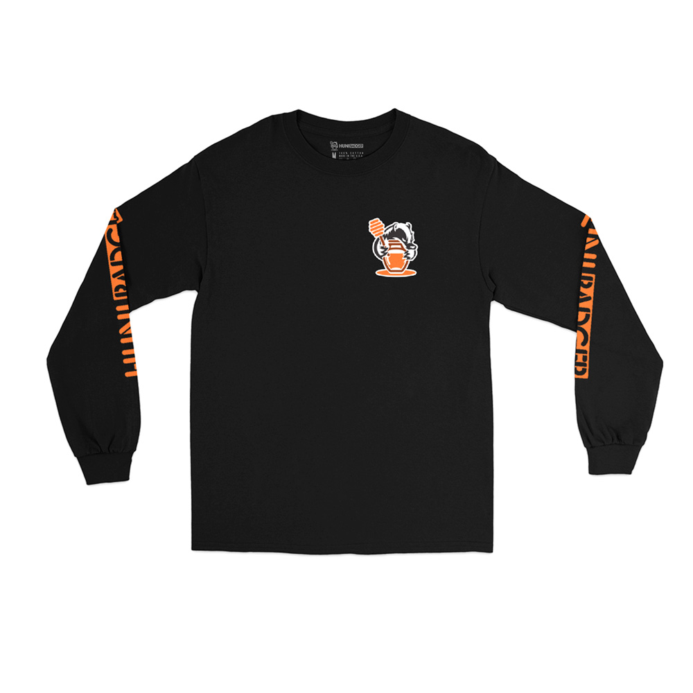 Team Huni Badger Logo Long Sleeve T-Shirt