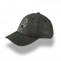 Huni Badger Charcoal Grey Dad Hat