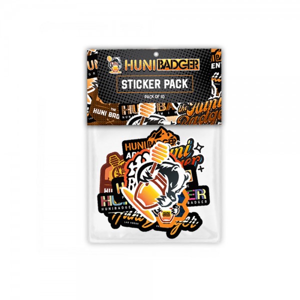 Huni Badger Sticker Pack