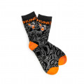 Huni Badger Logo Bomb Woven Crew Socks