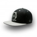 Huni Badger Black / Grey Snapback Hat