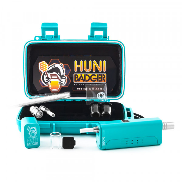 Huni Badger Portable Device - Teal Blue